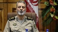 بازدید فرمانده کل ارتش از ناوگان شمال و منطقه چهارم دریایی ارتش