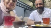 کافه رفتن الهام پاوه نژاد با دوستش + عکس