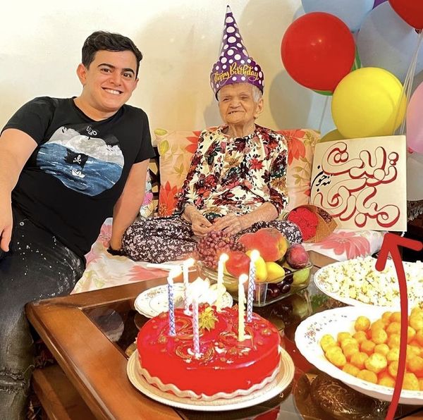 تولد مادربزرگ امیرمحمد متقیان + عکس