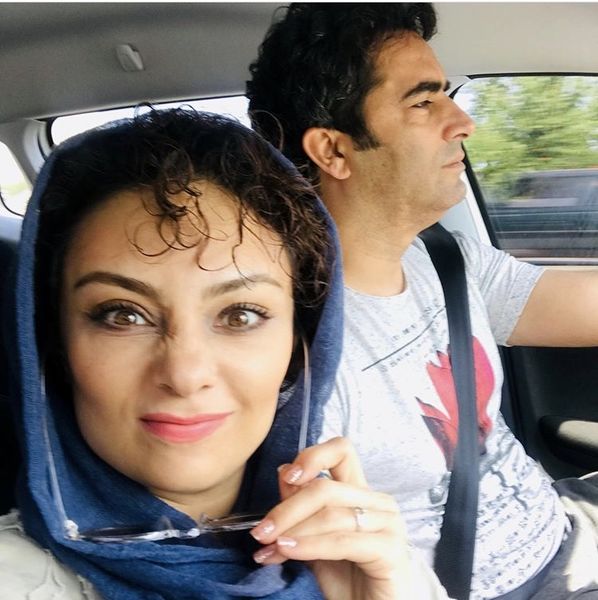 سلفی متفاوت یکتا ناصر با همسرش + عکس