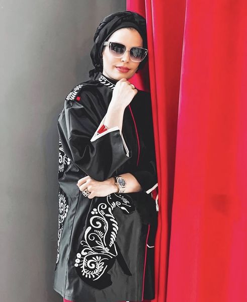 لباس ژاپنی سپیده خداوردی در یک مراسم + عکس