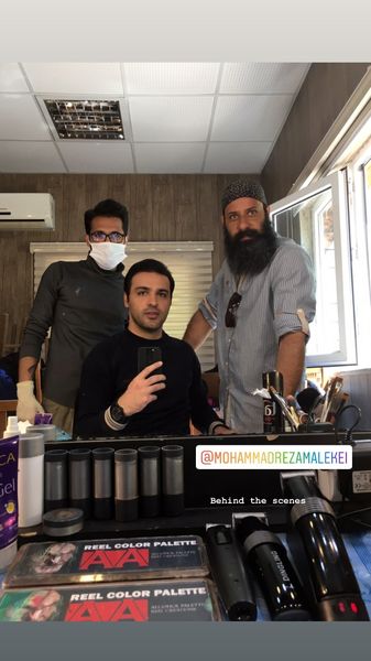 دوستان گریمور سامان صفاری + عکس