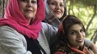 مهرانه مهین ترابی و خانواده اش + عکس