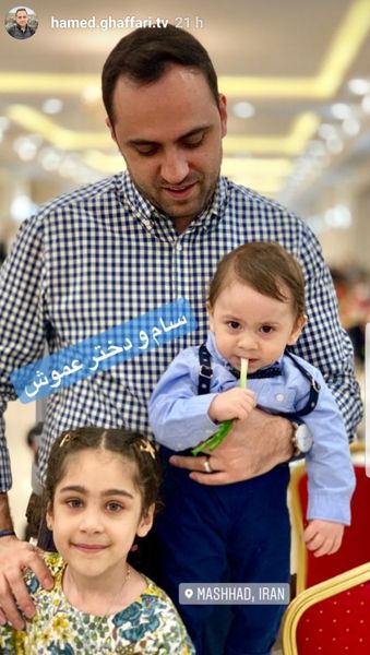 پسر کوچولوی حامد غفاری + عکس
