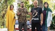 گریم‌ متفاوتی از مهدی کوشکی در سیاه باز + عکس