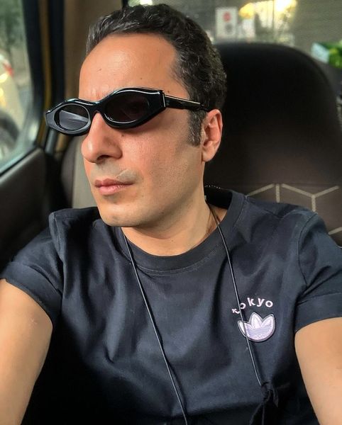 عینک فشن طوری نوید محمدزاده + عکس