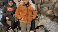 طبیعت گردی بابک جهانبخش با خانواده + عکس
