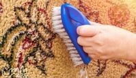 نحوه تمیز کردن لکه های روی فرش