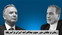 زمان و مکان دقیق دور سوم مذاکرات ایران و آمریکا