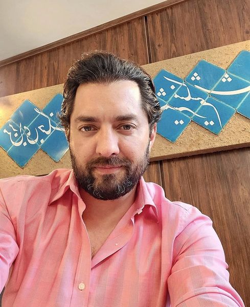 بهرام رادان با ظاهری جدید + عکس