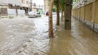 عمق واقعی سیل تنکابن را در این عکس ببینید/ عکس