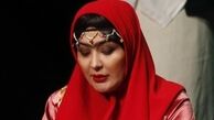 مریم معصومی در نمایی از تئاتر «وقایع اتفاقیه»
