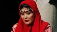 مریم معصومی در نمایی از تئاتر «وقایع اتفاقیه»