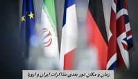 زمان و مکان دور بعدی مذاکرات ایران و اروپا  