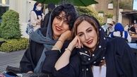شقایق دهقان و دوستش در یک کافه + عکس