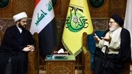 دیدار دبیرکل مقاومت اسلامی نُجَباء با نماینده مقام معظم رهبری در لبنان