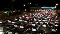 ترافیک سنگین در جاده چالوس و آزادراه کرج-قزوین