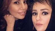 سلفی نعیمه نظام دوست با دوستش + عکس
