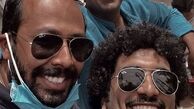 نصرالله رادش و دوستان آبادانیش + عکس