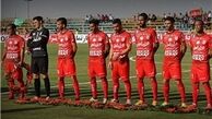 پایان نیمه نخست بازی پرسپولیس و تراکتور سازی