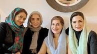 دورهمی بانوان سینما در منزل فاطمه معتمد آریا + عکس