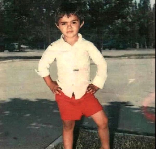 عکسی قدیمی از دوران کودکی رضا مولایی