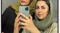 شیوا ابراهیمی در کنار گریمورش + عکس