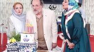 جشن تولد امین تارخ در مرکز خانم بازیگر+عکس