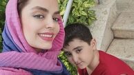 سلفی جدید سپیده خداوردی با پسرش + عکس