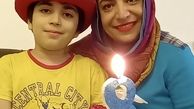 ساناز سماواتی و پسرش + عکس