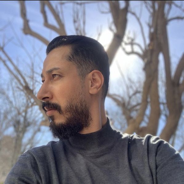 بهرام افشاری در جنگل + عکس