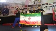 سه مدال طلا و نقره نمایندگان ایران درمسابقات وینام قهرمانی آسیا