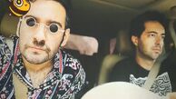 سلفی نیما شعبان‌نژاد با دوستش در ماشین + عکی