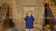مهران رجبی  در مکان های تاریخی اصفهان + عکس