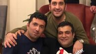 تبریک وحید شیخ زاده به مناسبت دوستش + عکس