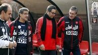 حضور میناوند در اردوی پرسپولیس