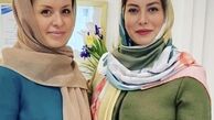 فریبا نادری و دوستش + عکس
