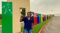 هواخوری احسان حدادی در کالیفرنیا