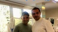 علی مشهدی و دندانپزشکش + عکس 