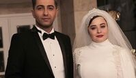 تیپ نامتعارف مهراوه شریفی نیا در لباس عروس!