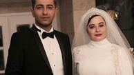 تیپ نامتعارف مهراوه شریفی نیا در لباس عروس!