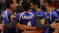 پیروزی تیم ملی والیبال ایران برابر بلغارستان