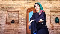 تیپ شهرزاد کمال زاده در کاروانسرای مرنجاب + عکس