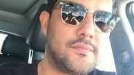 سلفی حامد بهداد در ماشینش