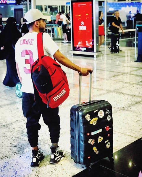 ارسلان قاسمی در فرودگاه + عکس