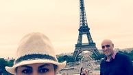 مسافرت پسر و عروس داریوش ارجمند به پاریس+عکس