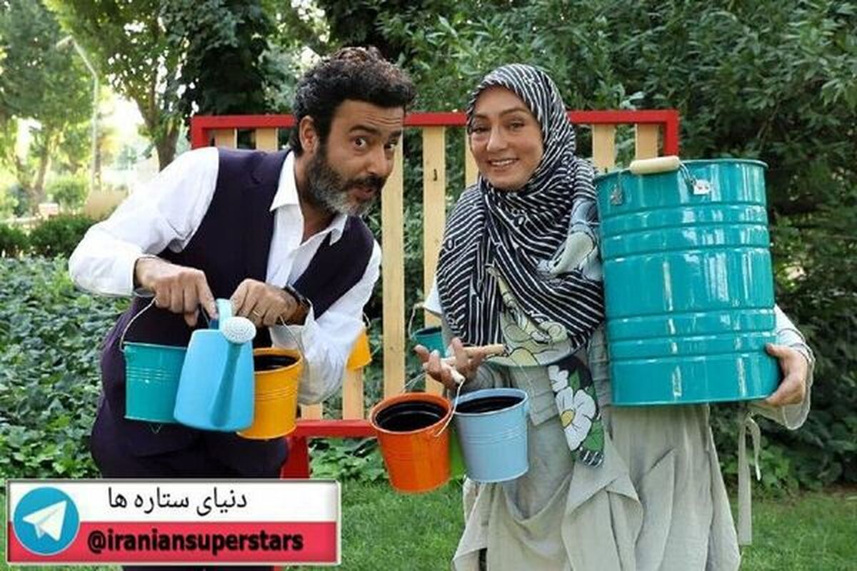 گل کاری زوج هنری معروف + عکس