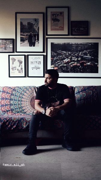 زانیار خسروی در خانه زیبایش + عکس