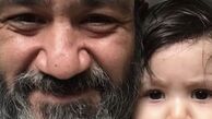 سلفی پدر دختری بازیگر معروف + عکس