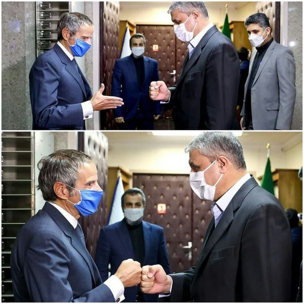 حرکت معنادار مسئول ایرانی جهانی شد + عکس